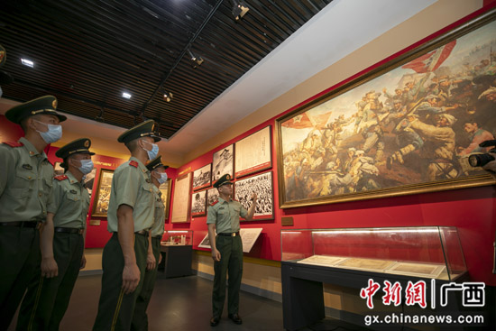 武警广西总队桂林支队承先辈之志赓续精力血脉