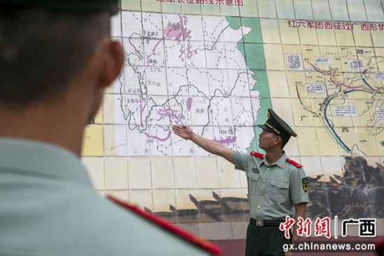 武警广西总队桂林支队承先辈之志赓续精力血脉