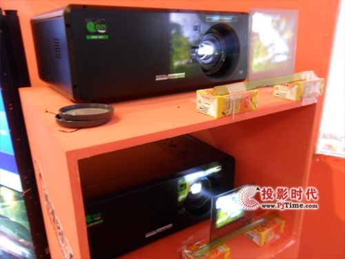 DP投影机亮相山西安防科技产业博览会