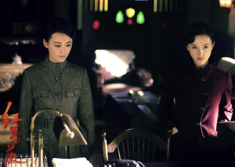 《红蔷薇》今晚结局：杨子姗被捕陈晓忧心落泪 君竹CP能否团圆？