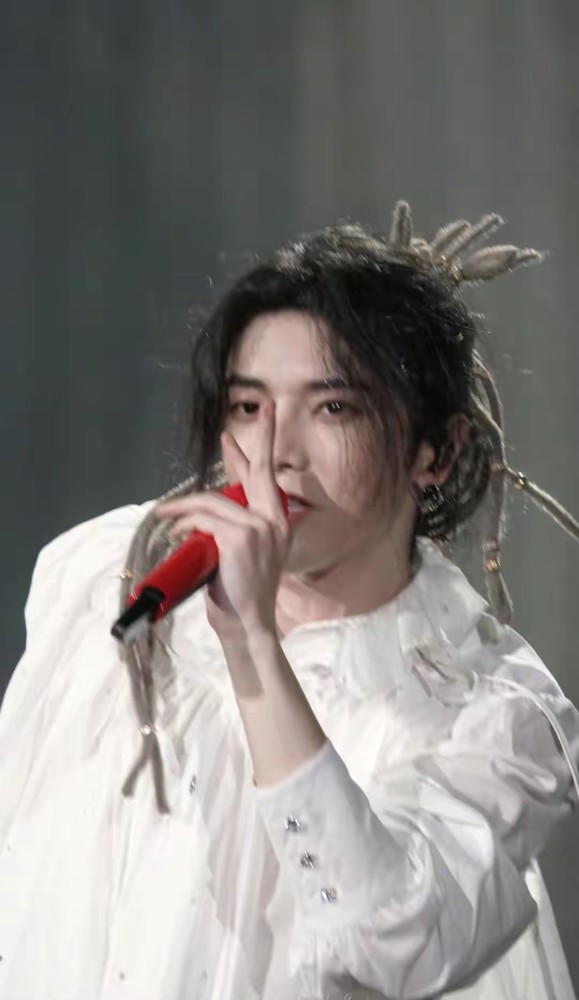 华晨宇海口火星演唱会开唱，演唱会造型风格惹争议？