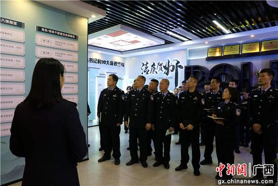 贺州平桂公安分局开展政治轮训强素质