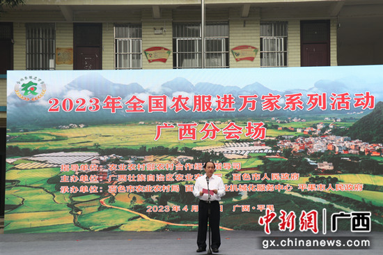  广西百色：当服务先锋 护粮食安全