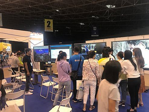 小鱼易连“双师课堂”亮相山西基础教育成果展