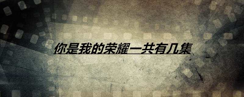 你是我的荣耀一共有几集