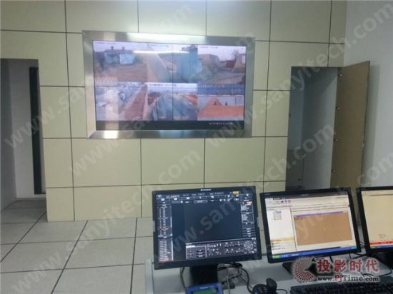 “CIMA等离子拼接大屏幕”拼接为山西煤矿火药库建设视频监控系统