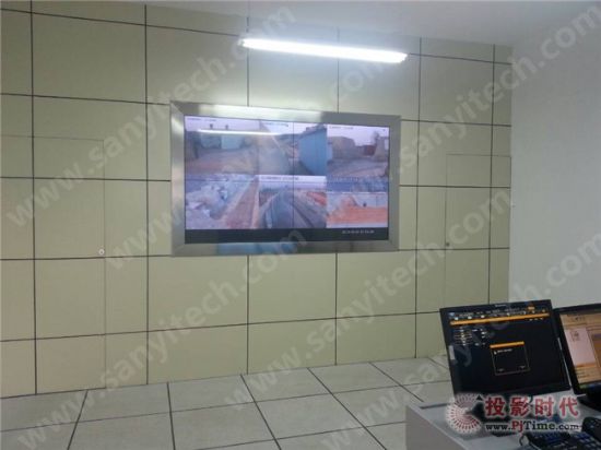 “CIMA等离子拼接大屏幕”拼接为山西煤矿火药库建设视频监控系统