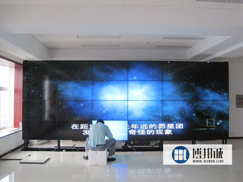 博邦诚液晶拼接墙为太原武宿国际机场保驾护航