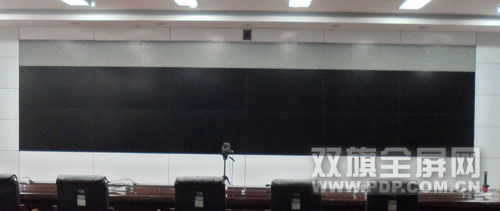 双旗科技为山西某武警支队打造液晶拼接会议系统