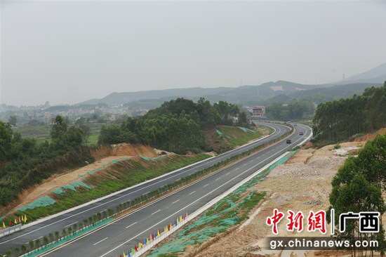 S313线上思县江平至明哲段公路项目竣工通车