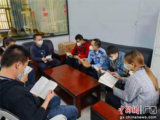 友谊关出入境边检站弄尧分站开展全民国家安全教育普法宣传