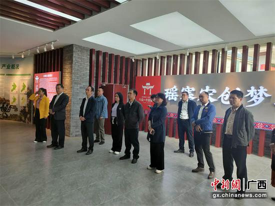广东茂名市工商联考察组到广西金秀开展粤桂协作考察交流