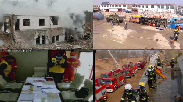 蓝色之光使命必达|华平全力保障山西省地震救援综合拉动演练圆满完成