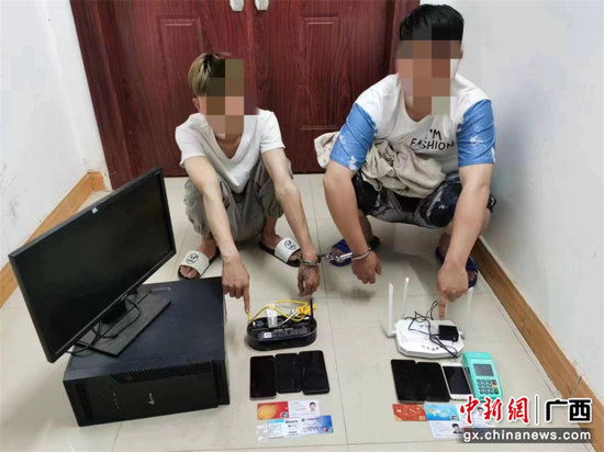 梧州龙圩公安全力打响“断诈风暴”专项行动 35人落网