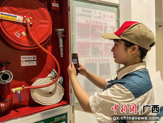 广西中烟柳州厂“码”上实现消防器材巡检无纸化