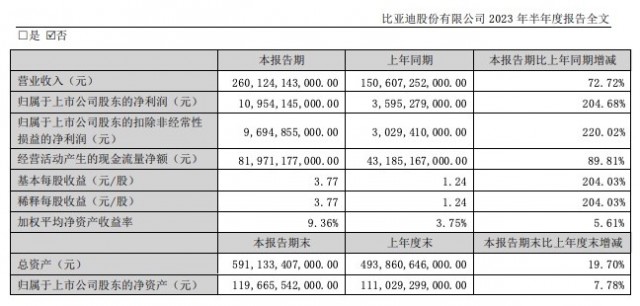 持续研发投入 比亚迪终于等来回报