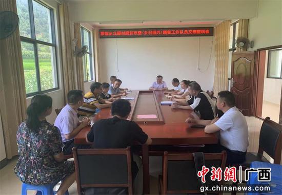 巴马县立德村驻村工作队扎实推进乡村振兴工作