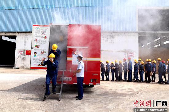 来宾消防深入糖企开展培训 筑牢安全生产防线