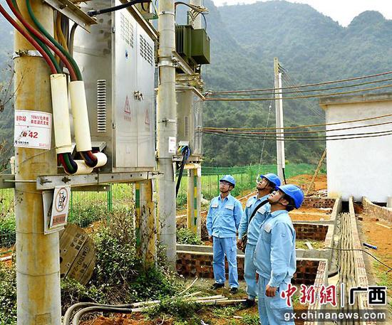 崇左供电公司紧盯重点项目服务地方经济发展