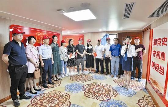 党史学习教育丨拓展丰富宣传阵地 坚定信念赓续奋进