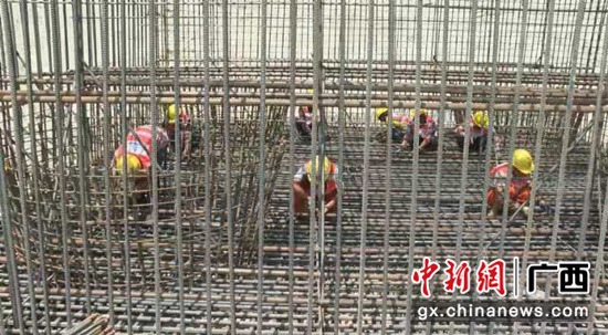 天（峨）巴（马）高速路建设者全力奋战 加快施工进