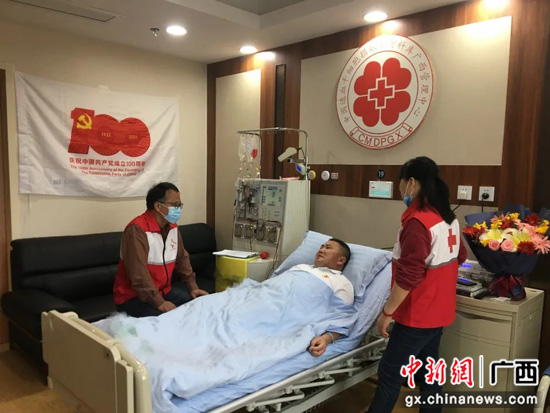 桂林又一名造血干细胞捐献者为血液病患儿送去生命“种子”