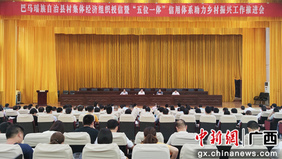 巴马完成对109个行政村（社区）评级授信 金额达5200万