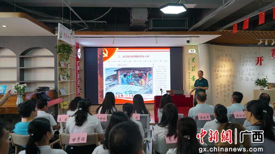 横县：学习百年党史 汲取奋斗力量