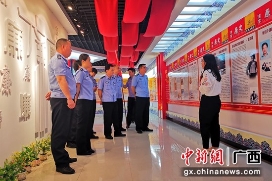 横县聚焦“三结合”深化教育整顿效果