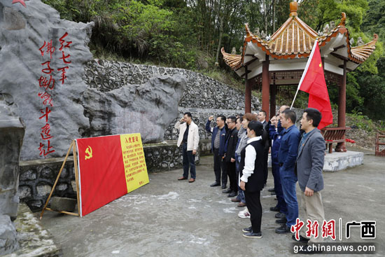 广西罗城党员干部接受党史教育