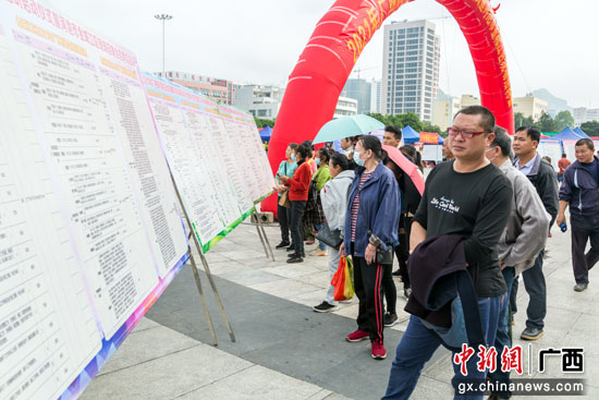 广西民营企业招聘月活动启动 提供超5000个就业岗位