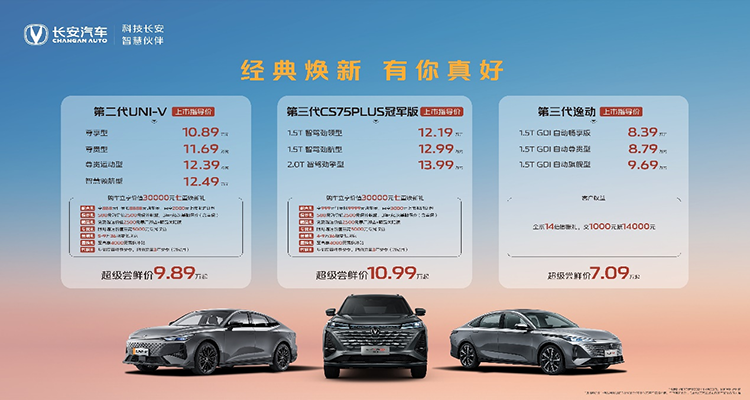 长安汽车凭什么获得2500万用户支持?三款上市新车给你满分答案!
