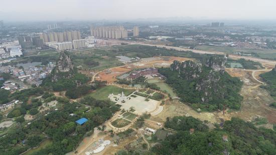港南区打造千年古刹、山水园林风景名胜区