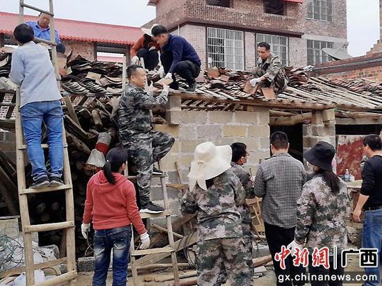 南宁乡镇开展风貌提升 画好一张图助力乡村振兴