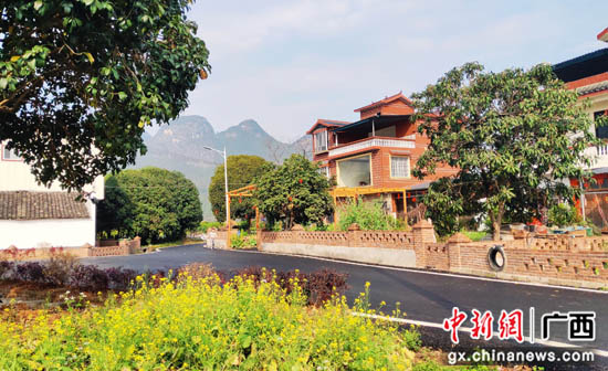 桂林阳朔县“比学赶超”跑出精品示范村