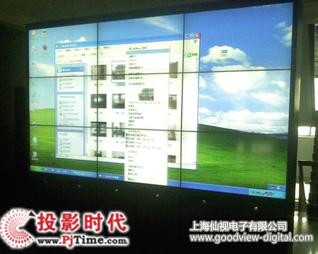 仙视电子液晶拼接大屏入驻临汾市公安局