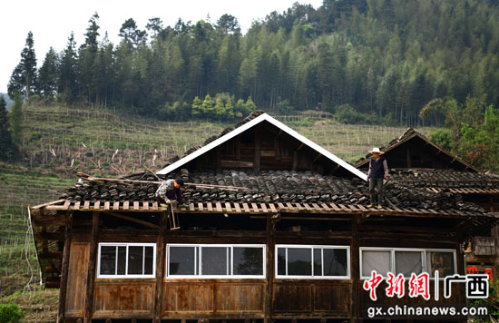 广西桂林龙胜县提升乡村风貌 优化人居环境