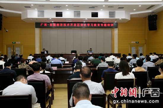 广西－东盟经开区举办党史学习教育专题培训