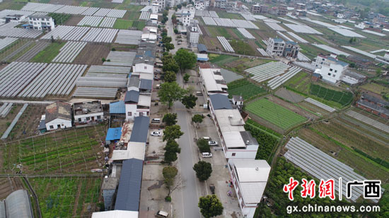 桂林灵川县大圩镇漓东沿线乱搭乱盖整治取得成效