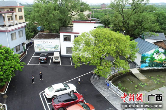 灵川九屋镇甘草村提升乡村风貌 打造乡村旅游名片