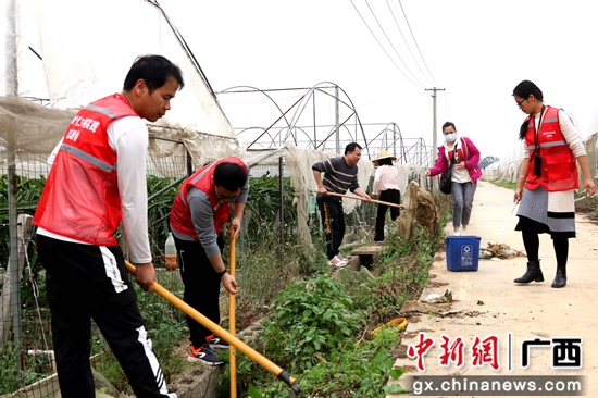 广西-东盟经开区开展志愿服务活动 助力乡村振兴
