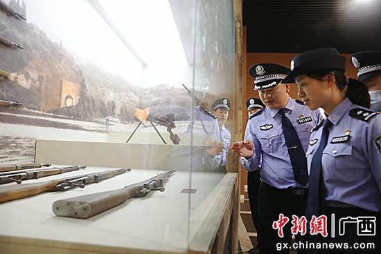 贺州平桂公安分局传承红色基因 筑牢信仰之基