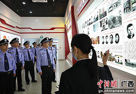 贺州平桂公安分局传承红色基因 筑牢信仰之基