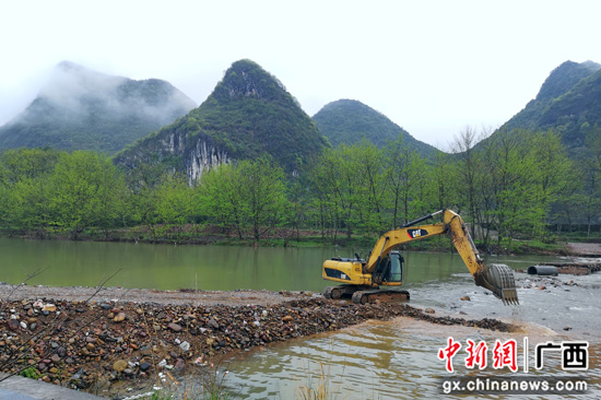 广西桂林灌阳县春修水利备耕忙