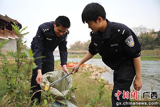 贺州市平桂公安分局为美丽文明城市贡献公安力量