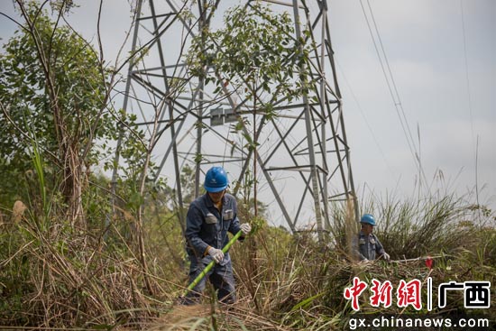 北海供电局严防山火隐患 确保两会期间电网安全运行