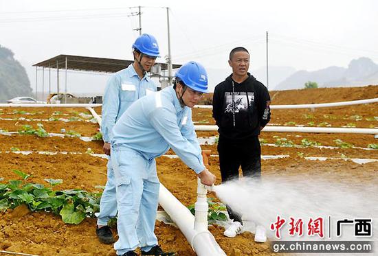 崇左供电公司全力为春耕生产提供用电服务
