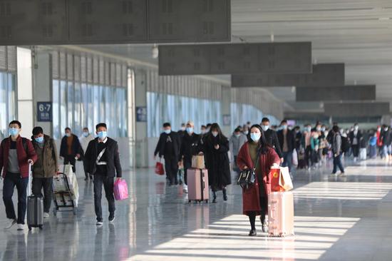 2021年春运落下帷幕 桂林火车站发送旅客99.8万人次