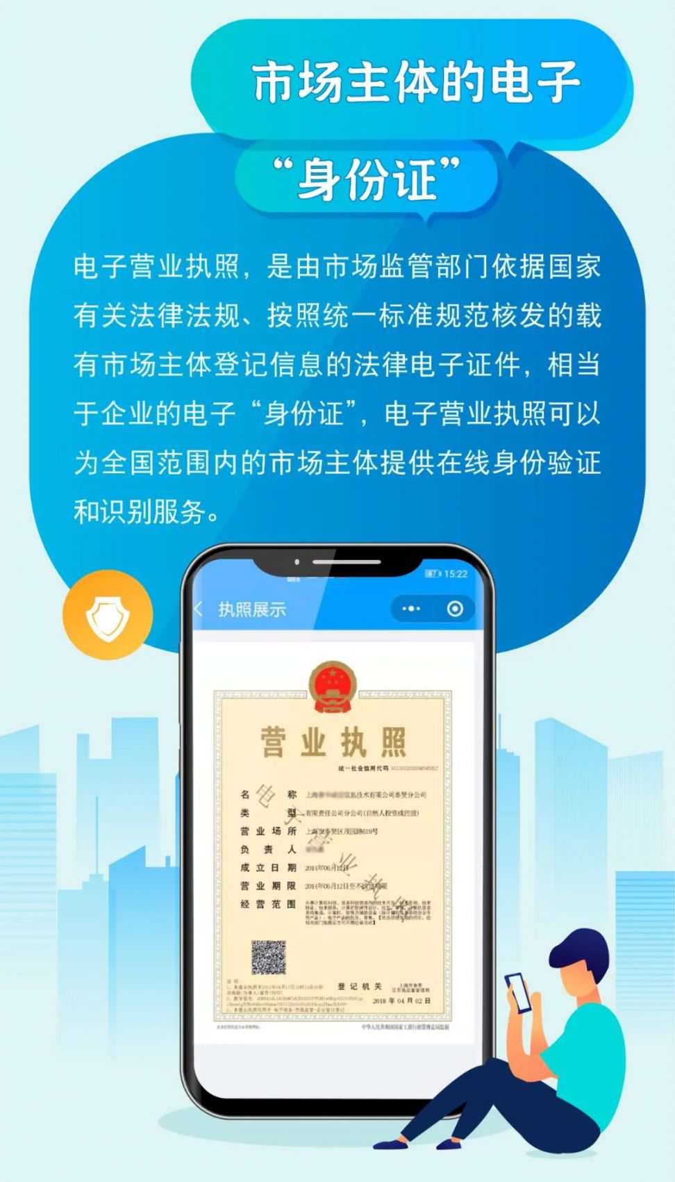 上海电子营业执照如何领取(附领取入口)