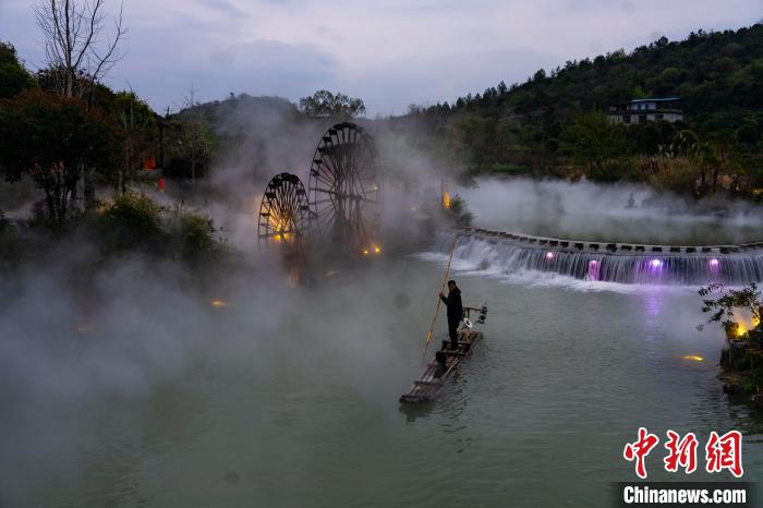 广西灌阳县：美丽乡村 宛如仙境